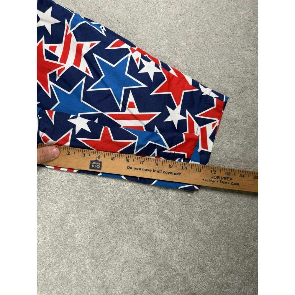 Loudmouth Golf Shorts, Hat Set Red White Blue Stars Patriotic USA Mens 36